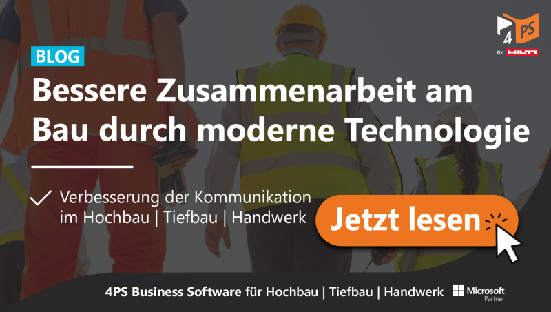 Bessere Zusammenarbeit im Bauwesen durch moderne Technologie