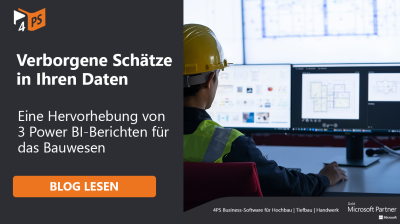 3 wertvolle Power BI-Berichte aus der Bau- und Handwerksbranche